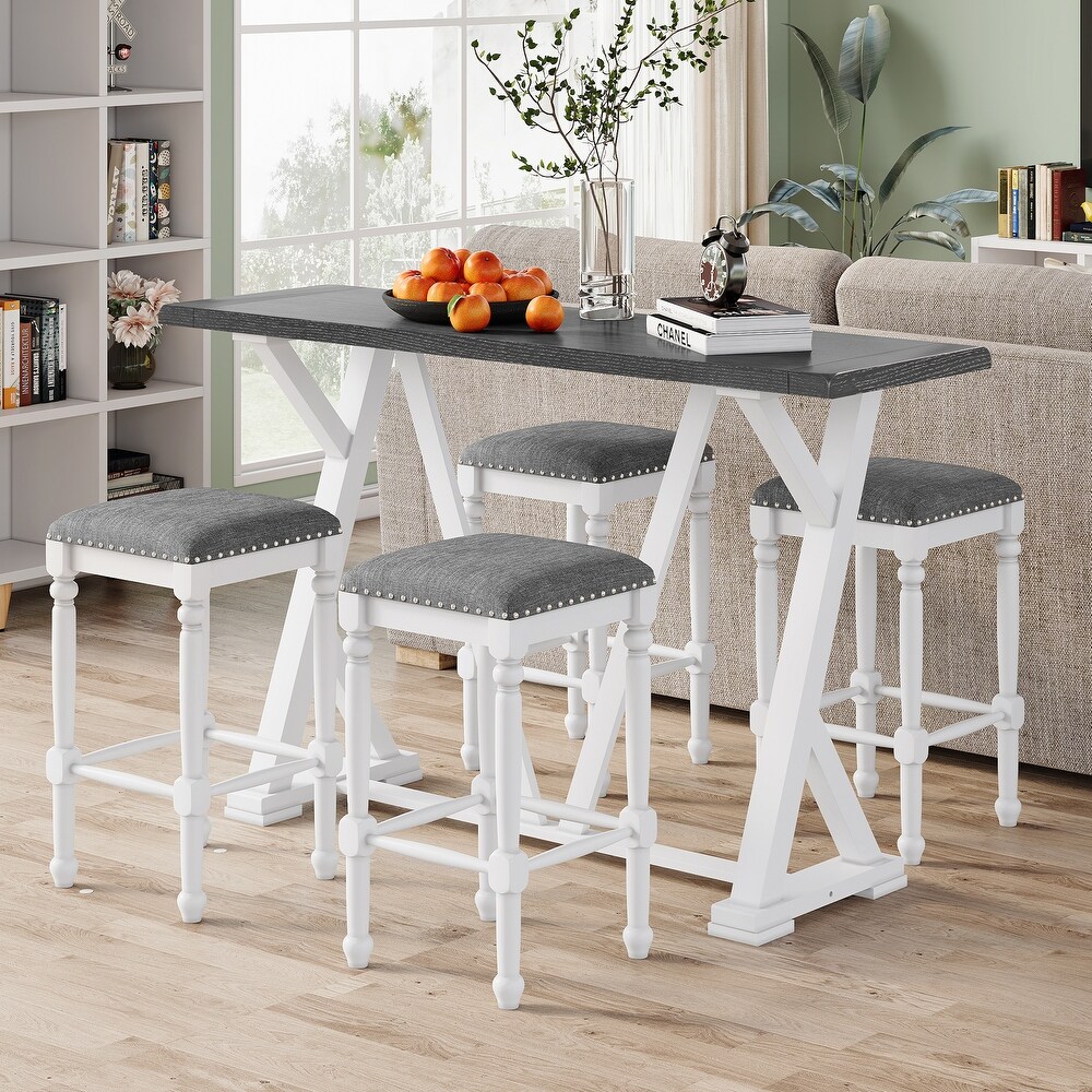 Overstock counter height 2025 table