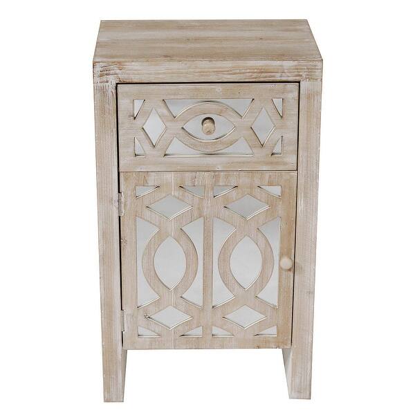 Shop 1 Drawer 1 Door Accent Cabinet W Carved Trellis Front And