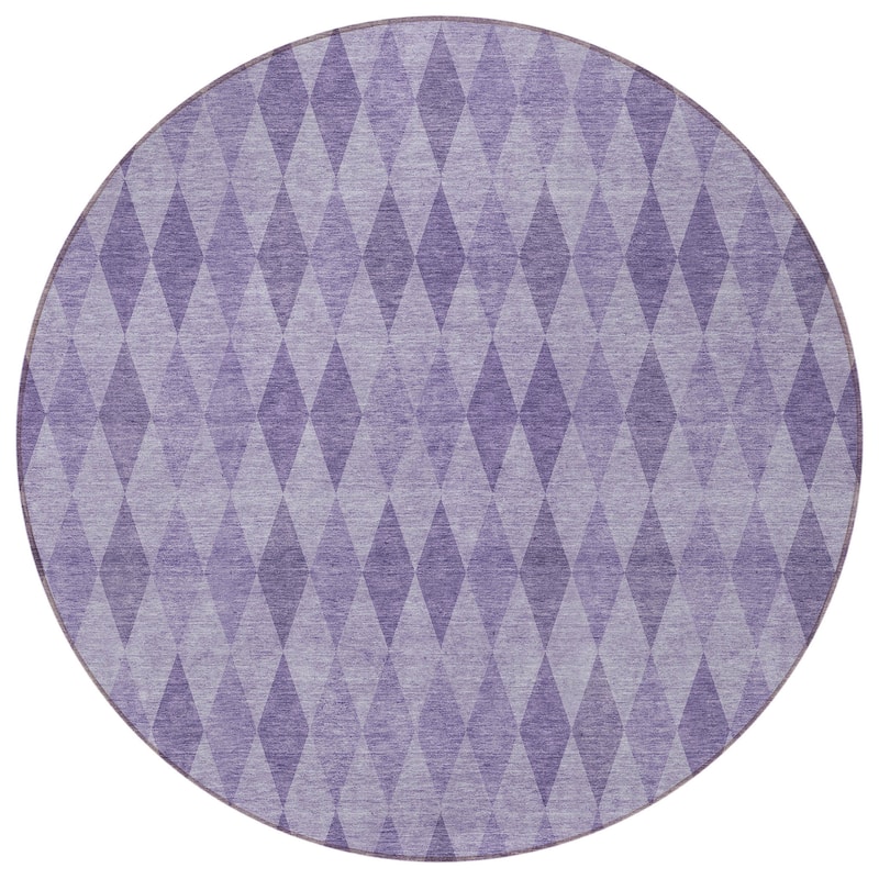 Mafi Modern Geometric Weather Resistant Blended Style Outdoor Rug