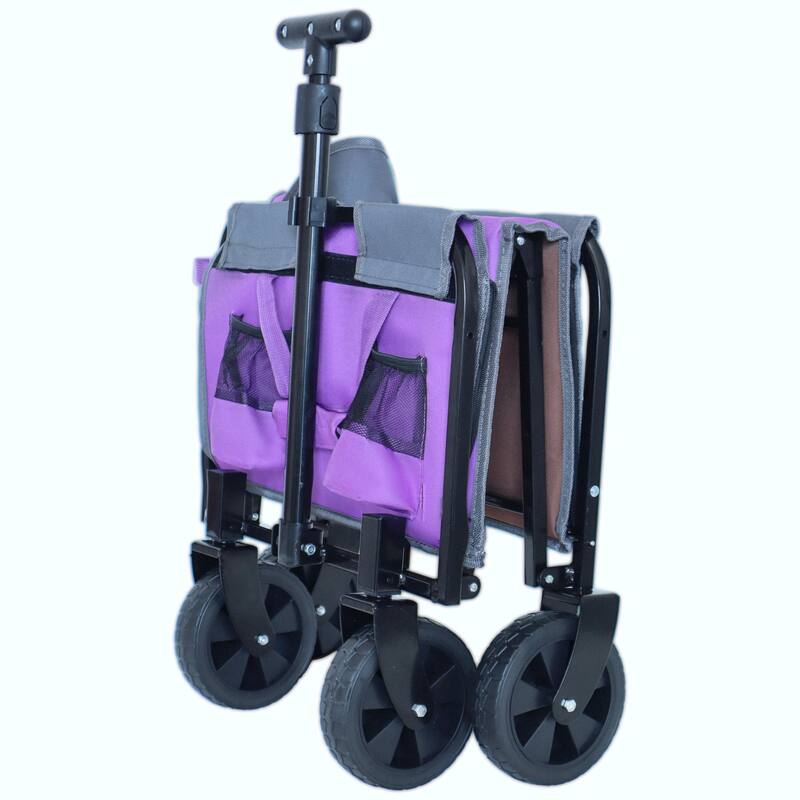 All-in-One Convertible Folding Camping Wagon Cart