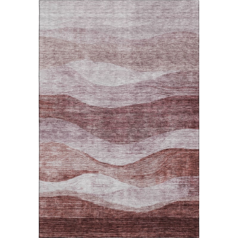 Premium Washable Super Soft Cool Modern Wvave Mayfield Rug