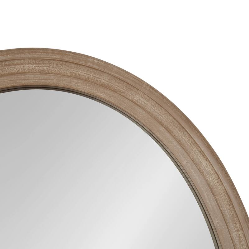 Kate and Laurel Mansell Oval Framed Wall Mirror