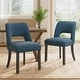 preview thumbnail 33 of 62, Set of 2/4/6 Modern Fabric Upholstered Dining Room Chair Kitchen Chairs with Wood legs