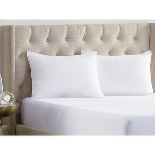 Serta Simply Clean Soft/Medium Antimicrobial Pillow Pair - White