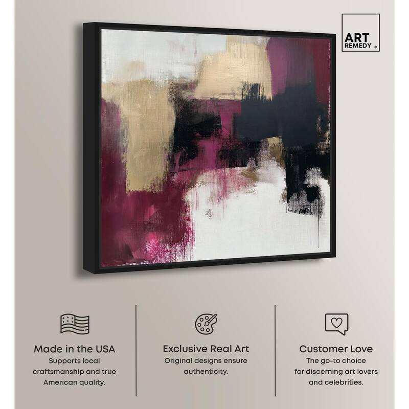Golden Dusk I Canvas by Art Remedy