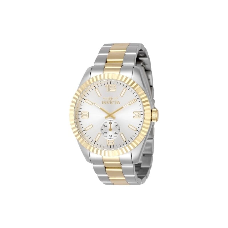 Invicta Men's 49385 Specialty Quartz Multifunction Silver Dial Watch