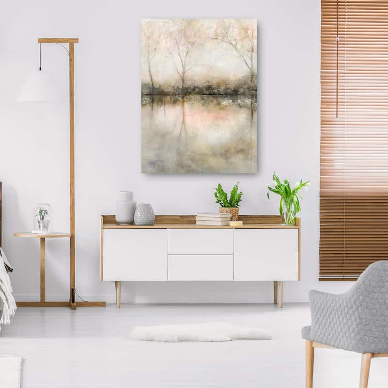 Sunrise Reflection By Studio Arts Canvas Art Print