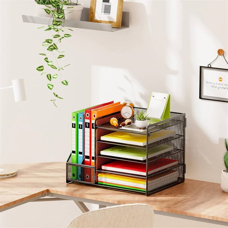 Desk Organizer - 13.5"D x 2.95"W x 14.5"H