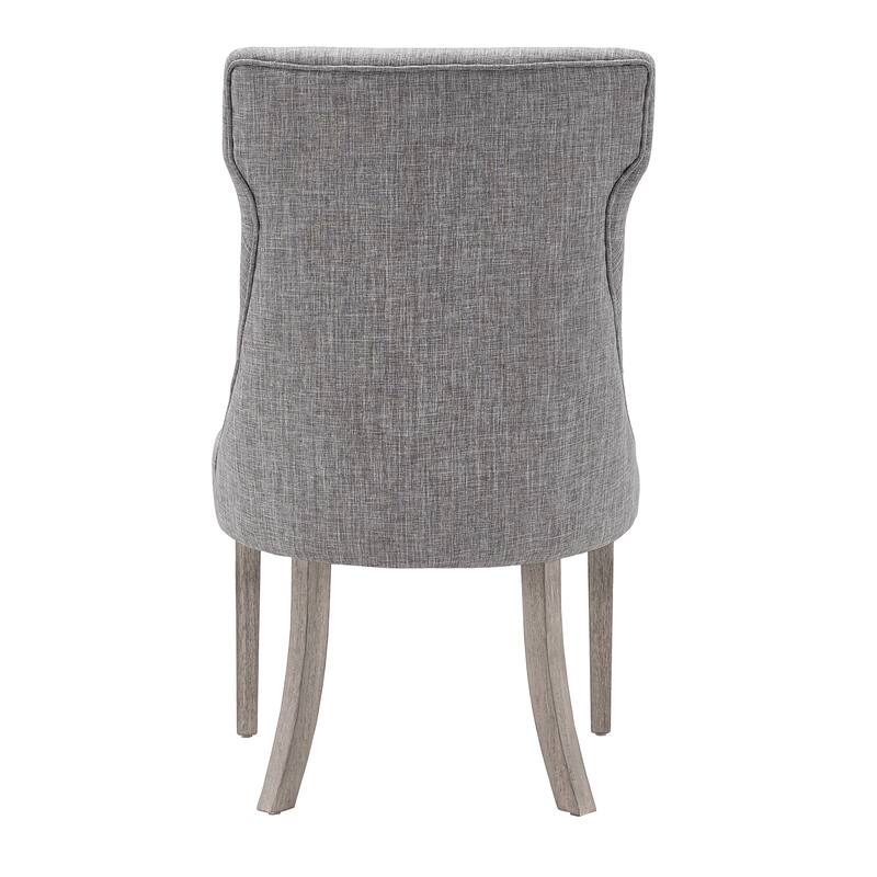 Voyager Button-tufted Dining Chairs (Set of 2) by iNSPIRE Q Artisan