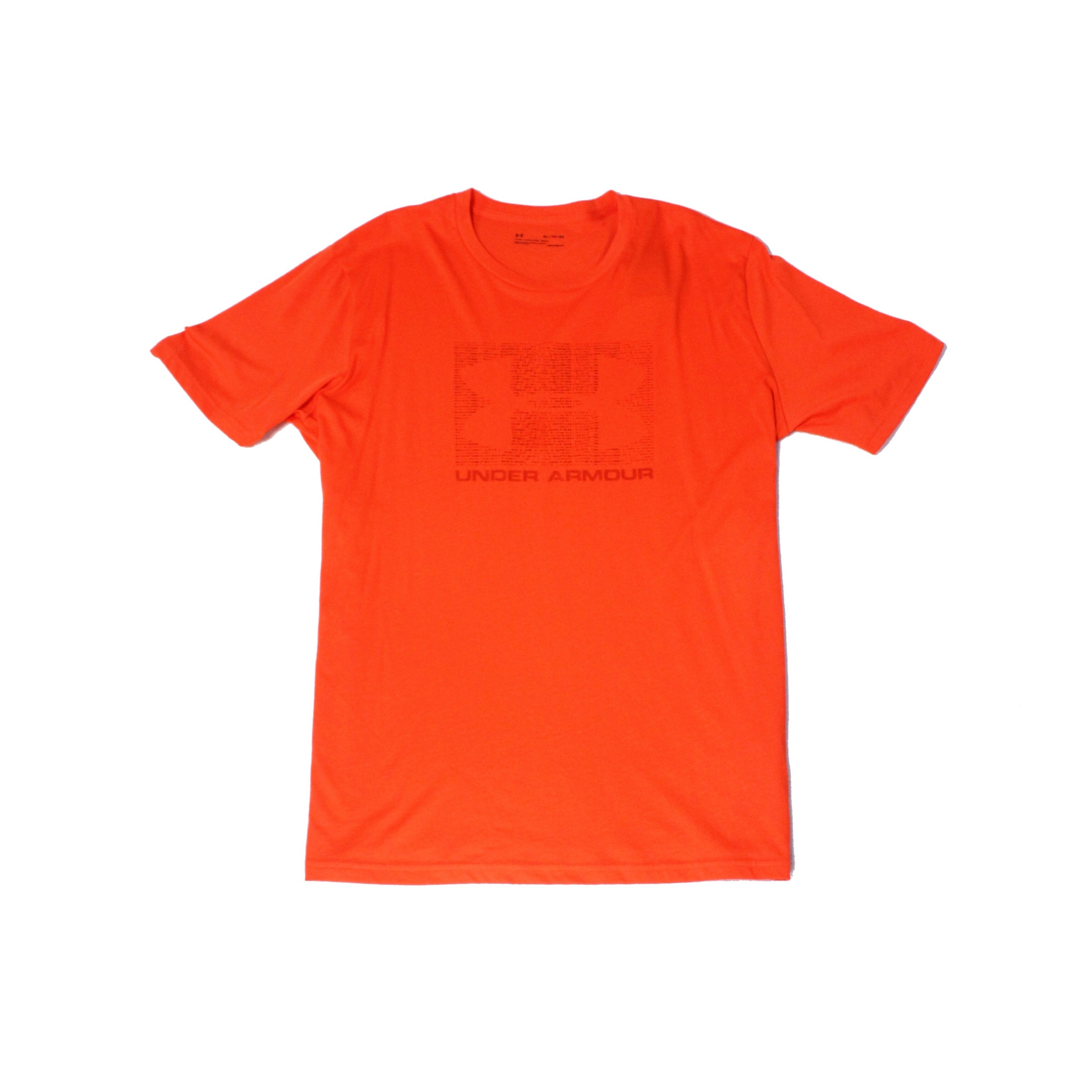 under armour orange t shirt