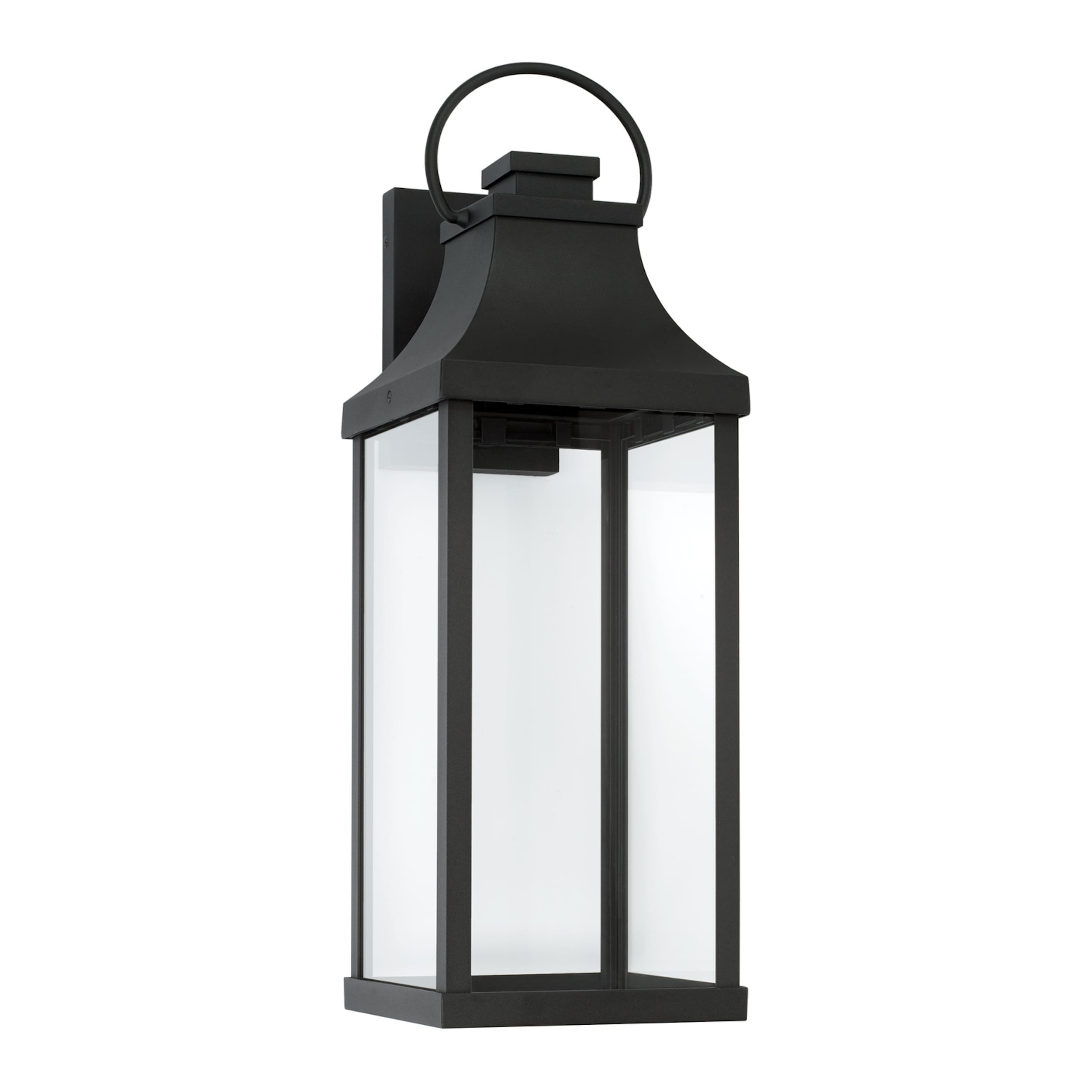 Bradford Outdoor 1-light Large LED Wall Lantern w/ Clear Glass