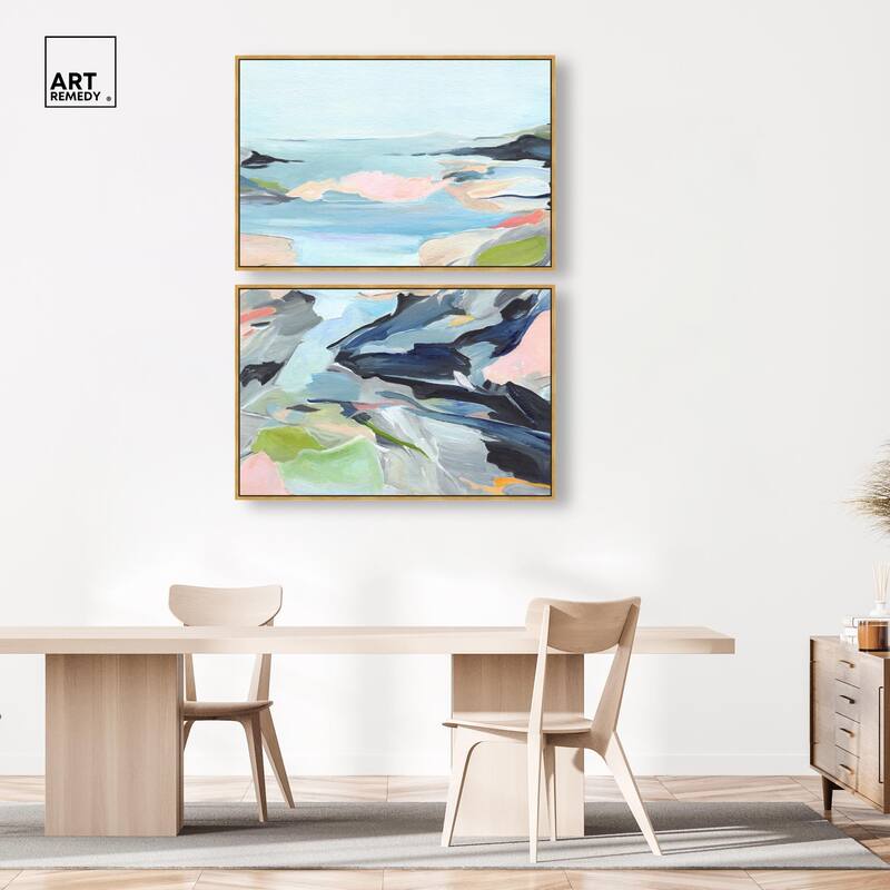 Between Seasons II Canvas Set of 2 by Art Remedy