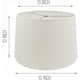 Mestar Hardback Drum Lampshade (Spider)