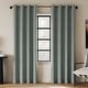 preview thumbnail 12 of 20, Indigo Road by Egypt Sherrod Sarasi Magnet Closure Total Blackout Grommet 1-Piece Curtain Panel, Single Panel 50" x 84" - Mineral