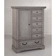 preview thumbnail 2 of 6, Lakewood Antique Finish Gentleman's Drawer Chest