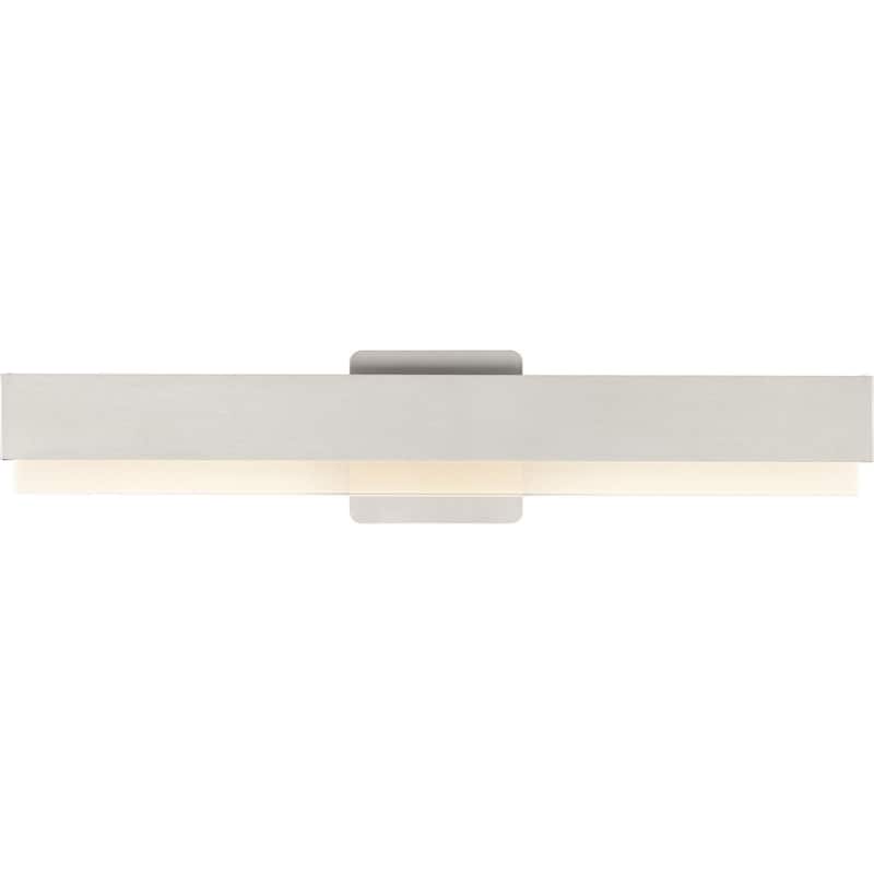 Semblance Collection 32 in. Matte Black Medium Modern 3CCT Integrated LED Linear Vanity Light - 32 in x 3 in x 4.84 in