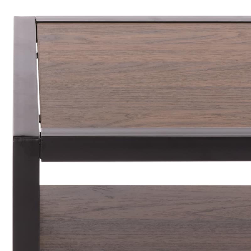 SEI Furniture Handan Double-Door Cabinet - 32"W x 15"D x 35"H