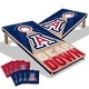 preview thumbnail 1 of 5, Arizona Wildcats NCAA 2x4 Professional Cornhole Board Set Include Carrying Case