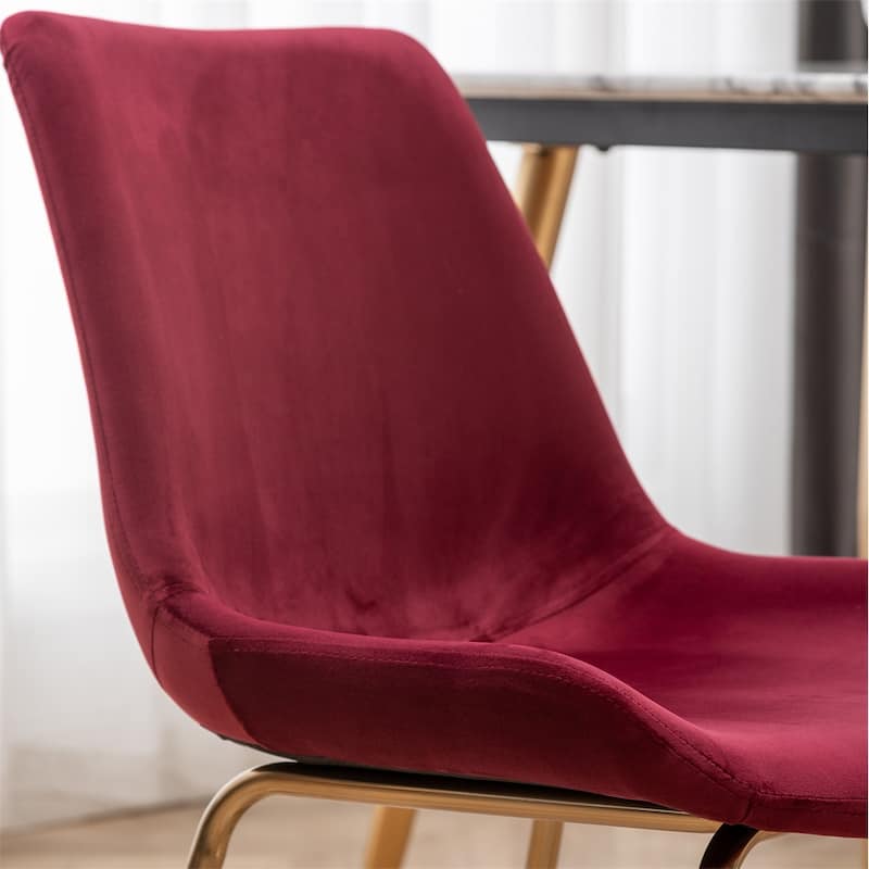 Modern Velvet Dining Chair (Set of 2)