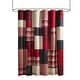 preview thumbnail 5 of 3, Woolrich Sunset Red Cotton Shower Curtain