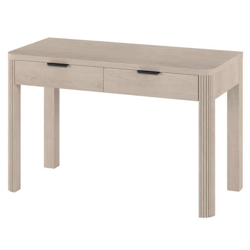 Lonsdale 48" Wide Rectangular Fluted Desk
