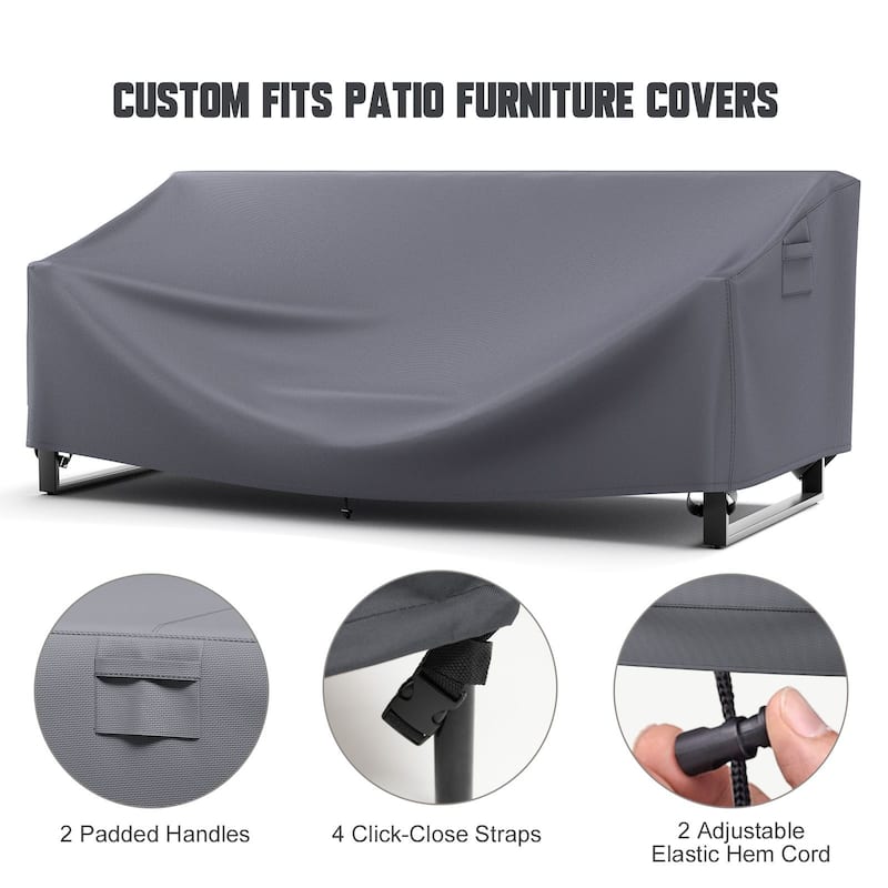 None Durable Outdoor Furniture Cover 600D Oxford Fabric