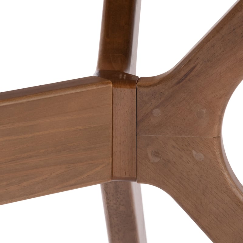 Solid Wood Cross Leg 48" Dining Table