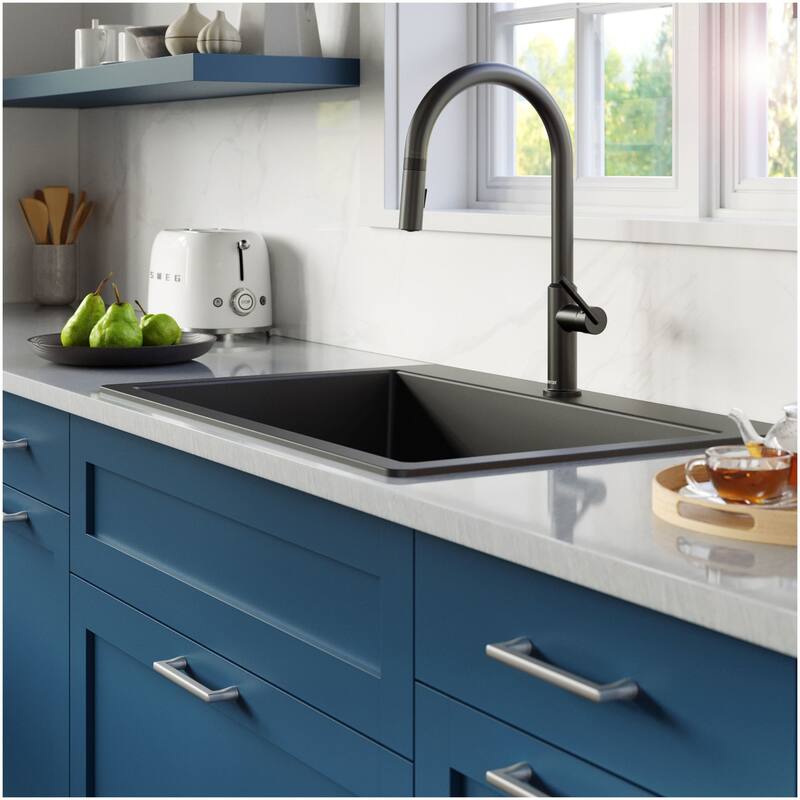 Karran USA KKF350 Lagrange 1.8 GPM Single Hole Pull Down Kitchen