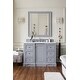 preview thumbnail 2 of 32, James Martin Vanities De Soto 48" Single Vanity, Silver Gray