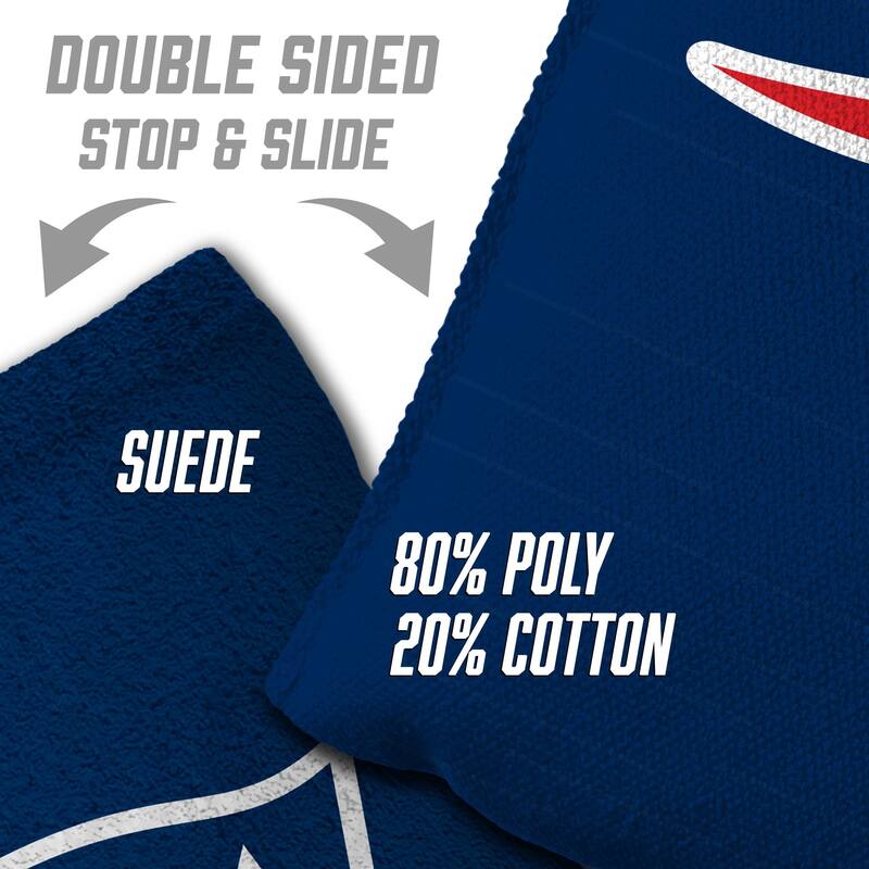 New England Patriots NFL Dual Sided Pro Stop & Slide Cornhole Bags
