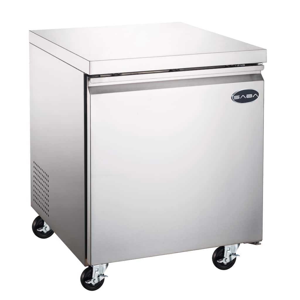 SABA - 27" One Door Commercial Under-Counter Freezer