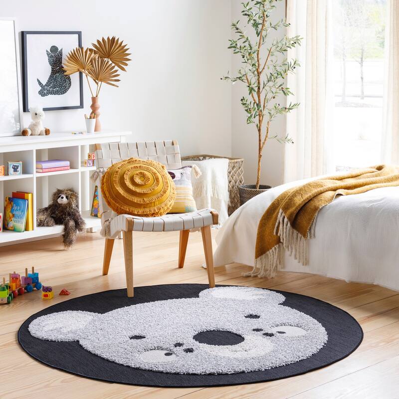 Livabliss Kayra Modern Indoor/Outdoor Area Rug - 5'3" x 5'3" Round