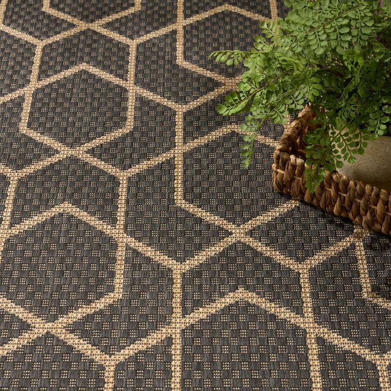Nourison Horizon Indoor/Outdoor Geometric Area Rug