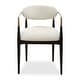 preview thumbnail 1 of 6, Uttermost Moxie White Dining Arm Chair