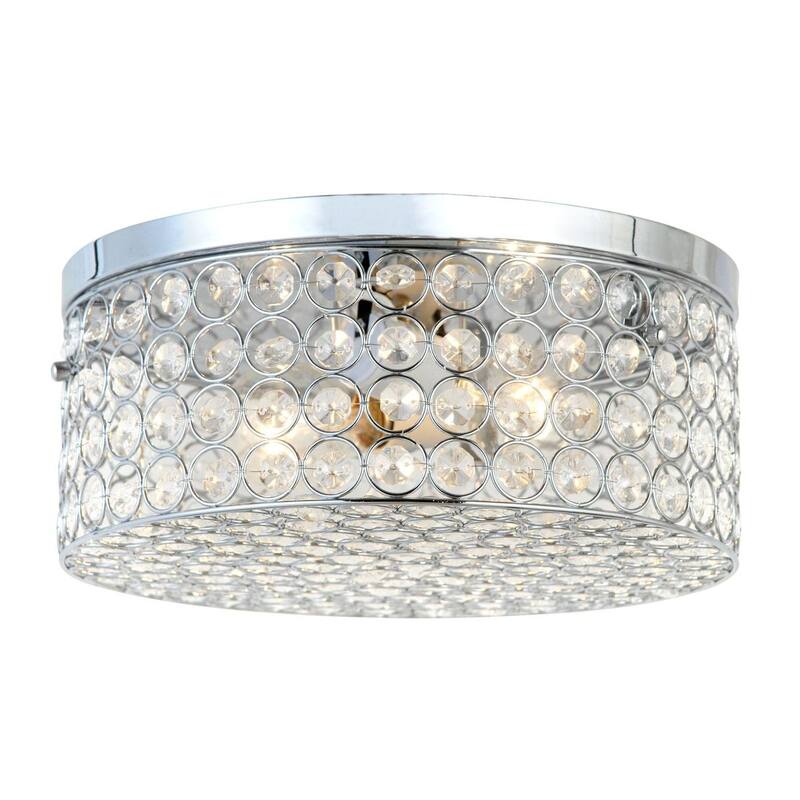 12" Elipse Round Flushmount - 12 x 12 x 5 in - 12 x 12 x 5 (L x W x H)