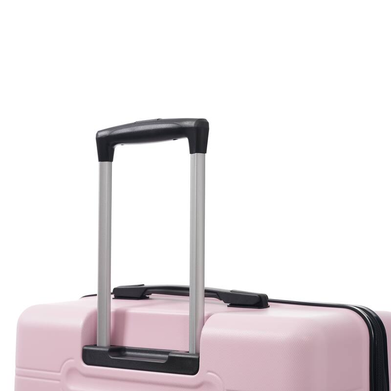 6 Piece Luggage Set, with Double Spinner Wheels Handle Password Lock, 14 IN Cosmetic Case 20/24/28 IN Luggages with Bag
