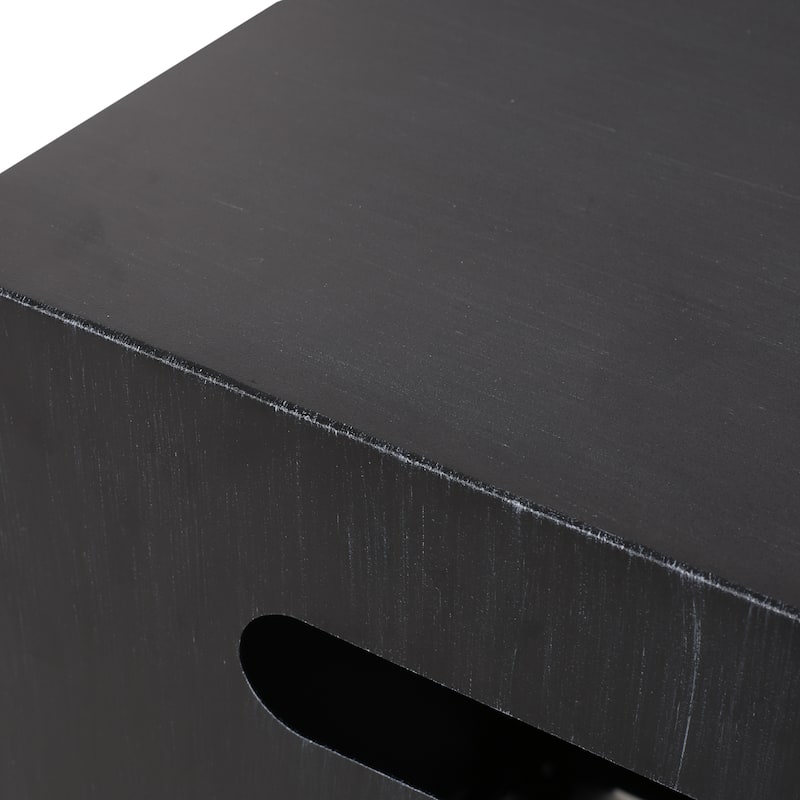 Wellington Outdoor Metal Tank Holder Side Table by Christopher Knight Home