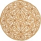 preview thumbnail 122 of 128, Safavieh Hand-hooked Chelsea Cherrelle Country Oriental Wool Rug 3' - Ivory/Gold - Runner/Round