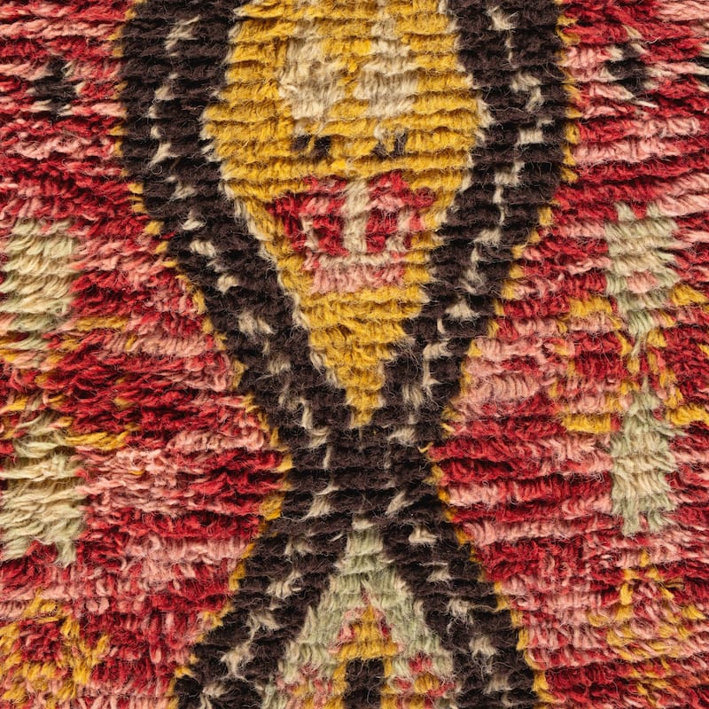 Asiya Handwoven High Pile Wool Wall Hanging - 63"H x 24"W