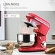 preview thumbnail 7 of 22, HOMCOM Stand Mixer with 6+1P Speed, 600W Tilt Head Kitchen Electric Mixer with 6 Qt Stainless Steel Mixing Bowl