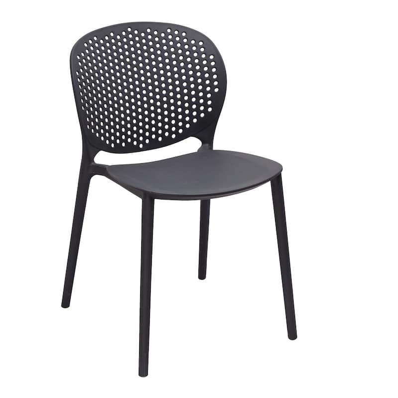 Midcentury Polypropylene Side Chair, Set of 4