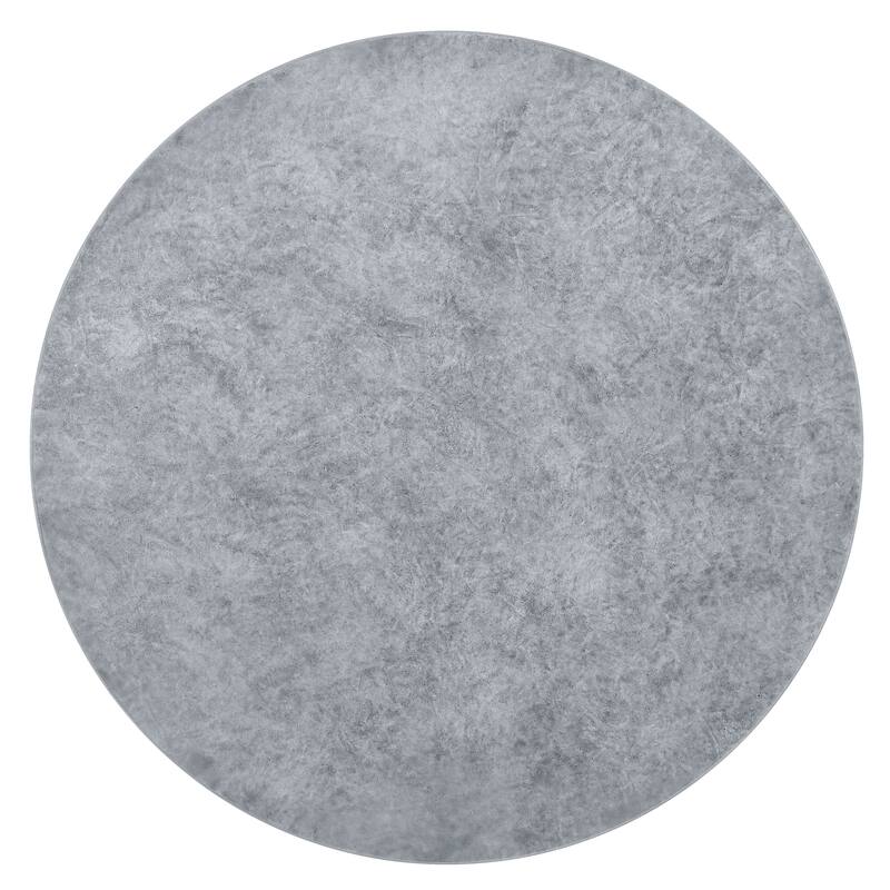 End Table, Weathered Gray Finish - Gray - Wood