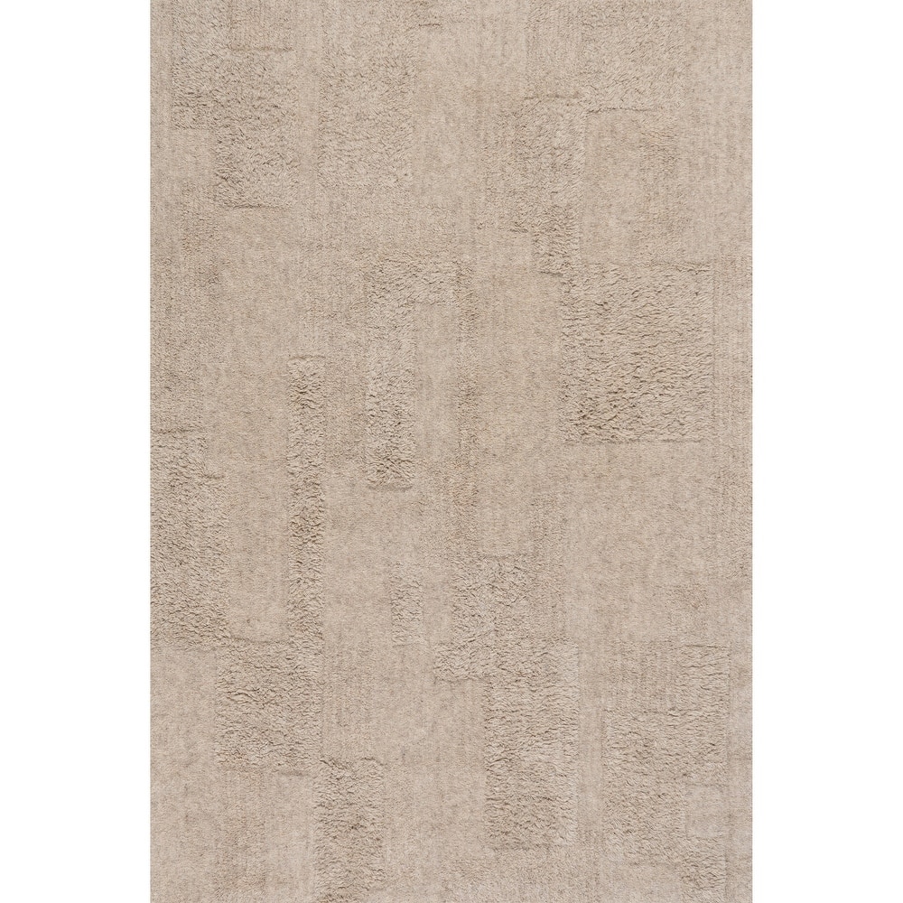 Nuloom Flaviana Modern Solid Wool Area Rug