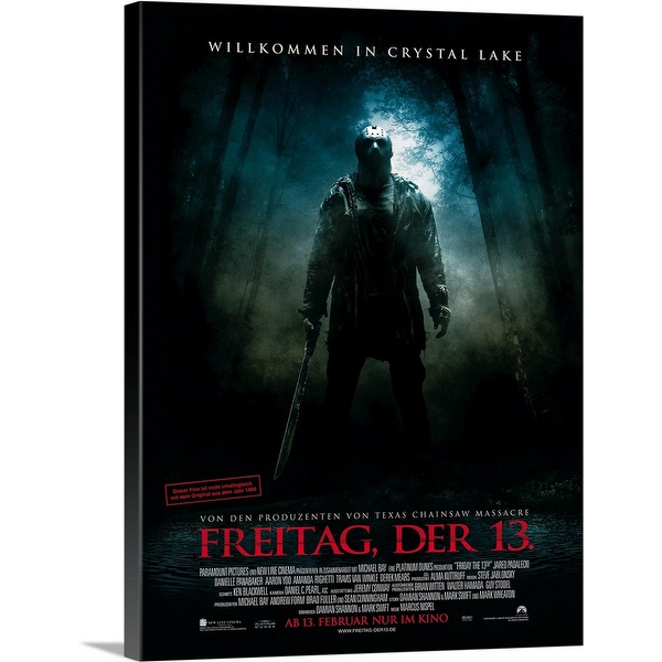 公式の  the Friday 13th German - Poster Movie - 小物入れ