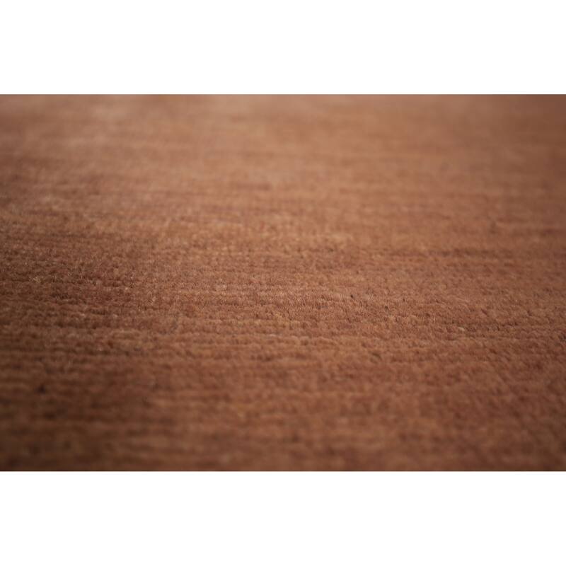 Modern Gabbeh Oriental Area Rug Hand-Knotted Living Room Wool Carpet - 6'9" x 9'9"