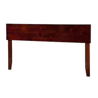 Modern Low-Profile Wood Panel Headboard with Built-In USB Charger, Clean Minimalist Design for Easy Styling