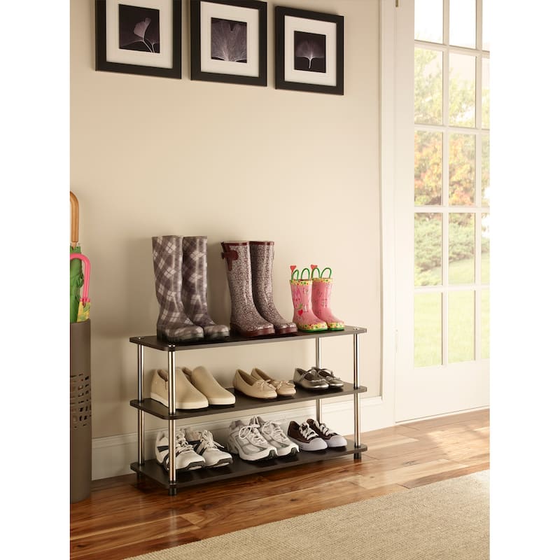 ClosetMaid 3 Tier Shelf Shoe Organizer