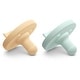 preview thumbnail 1 of 18, Philips Avent Soothie 0-3m, 2 Pack Light Yellow & Pastel Cyan