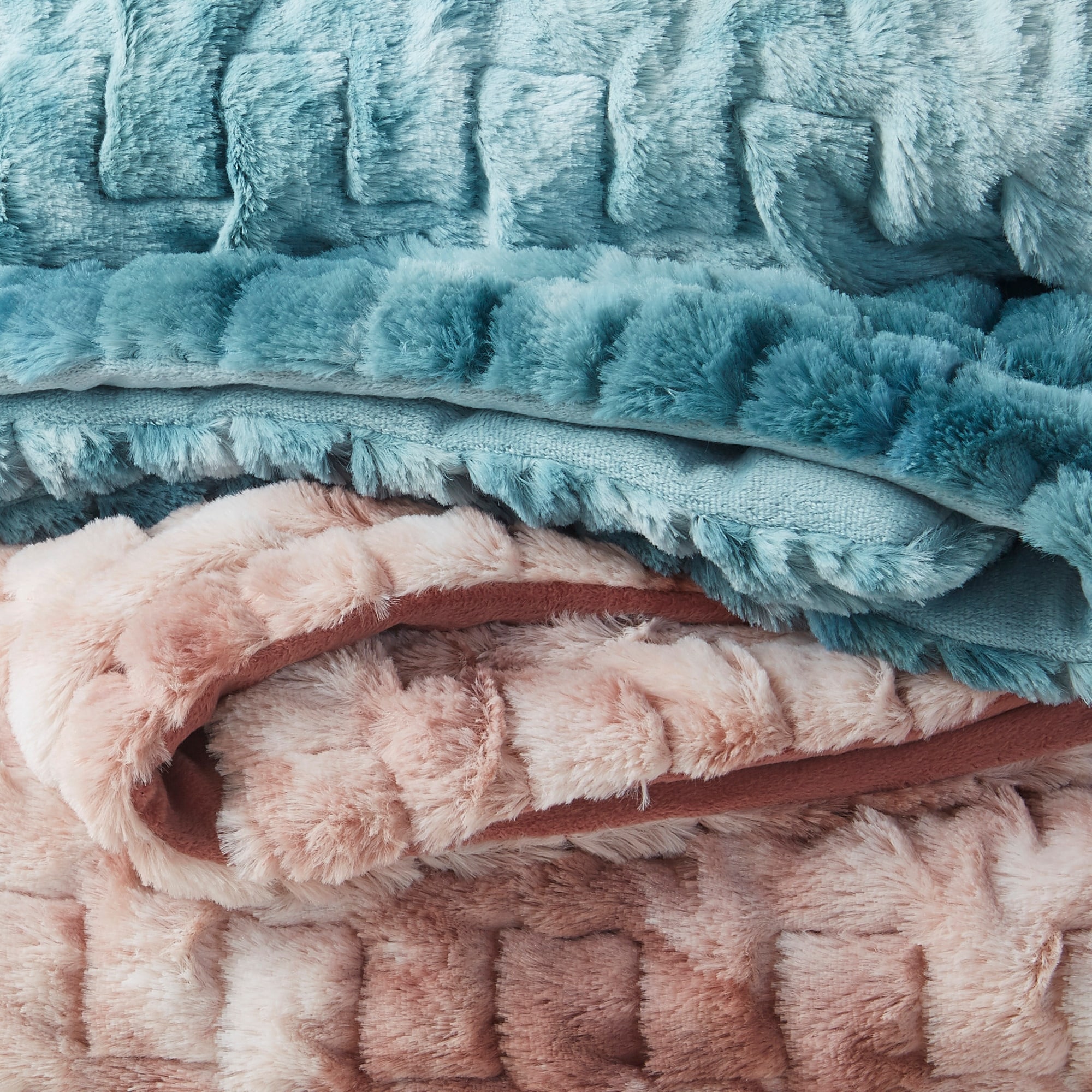 Madison Park Ruched Fur Throw Bed Bath Beyond 12705126