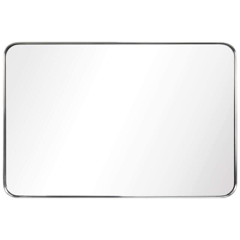 Ultra Stainless Steel Rectangular Wall Mirror